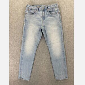 American Eagle Women's Blue Stretch Denim Jeans